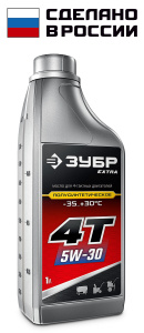 Масло Steher 4Т-SW30 зимнее полусинтетика для 4-тактных двигателей 1л