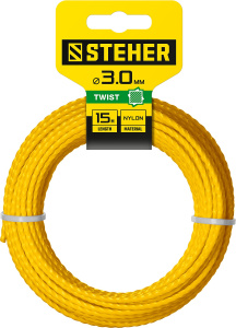 Леска витой квадрат 3мм*15м