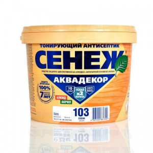 Сенеж аквадекор 2,5 кг (сосна)