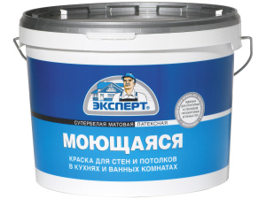 Краска Эксперт моющаяся 14кг