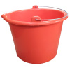 Ведро пластм. 8л ударопрочное Декор