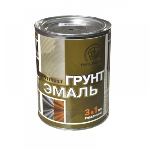 Грунт-эмаль по ржавчине 0,9кг желтая