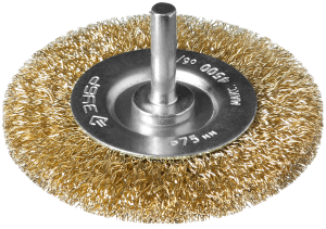 Щетка УШМ 75мм плоская со шпилькой