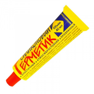 Герметик силикон Новбытхим белый 40гр