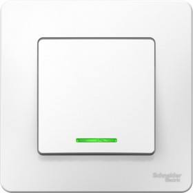 Выключатель Бланка 1кл. внутренний с подсветкой