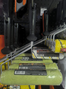 Валик полиакриловый зеленый Декор 240мм