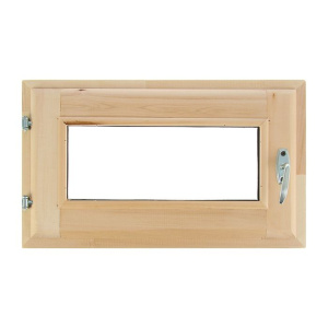 Форточка осина 400*600*65мм двойное стекло, фурнитура ***