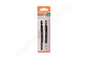 Пилка для лобзика по дереву 76мм шаг 2мм