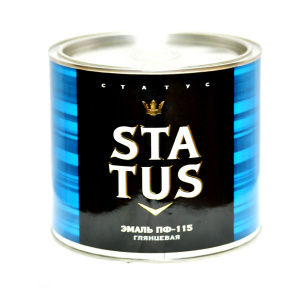Эмаль ПФ-115 2,6кг белая Статус