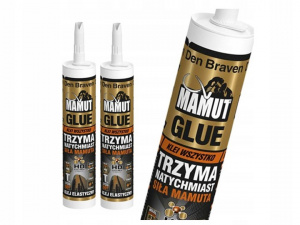 Жидкие гвозди Bostik Mamut Glue супер сильный белый 290мл
