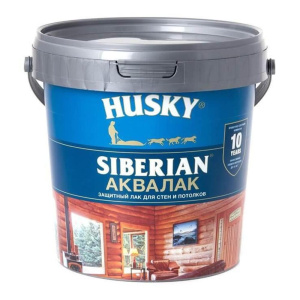 Лак Husky Siberian (аквалак) 2,5л