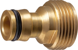 Адаптер штуцерный латунь Grinda 3/4" с нар. резьбой 