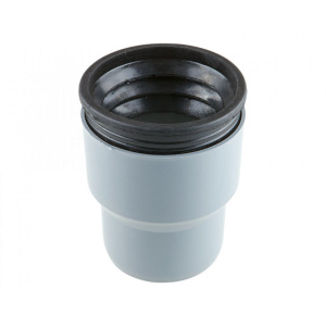 Переход на чугун 110*124мм  серый