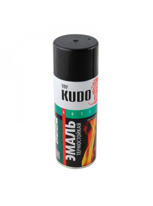 Эмаль аэрозоль термостойкая черная 520мл