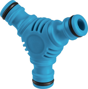 Тройник штуцерный Grinda ударопрочный пластик