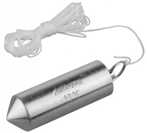 Отвес строительный 400гр с шнурком