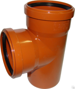 Тройник 110*110/90° Хемкор