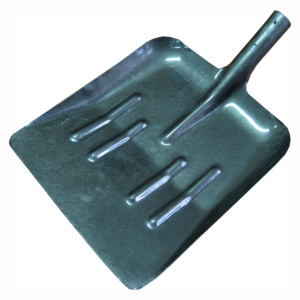 Лопата снегоуб. 330*370 рельсовая сталь б/черенка 