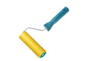 Валик прижимной резиновый Декор 150мм с ручкой