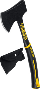 Топор с топорищем фибергласс 0,6кг с чехлом